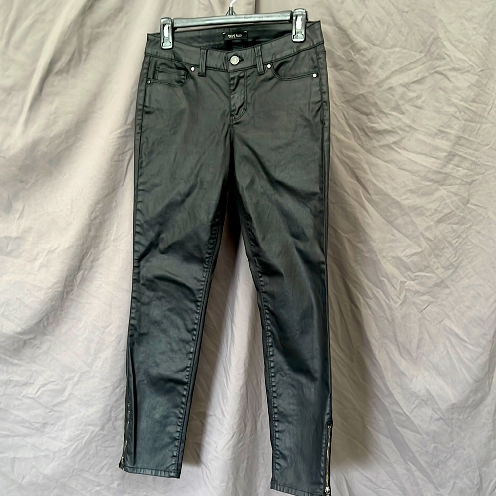WHBM “Leather” Skimmer Pants